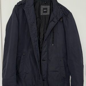 Boss Men's Midnight Blue Field Jacket